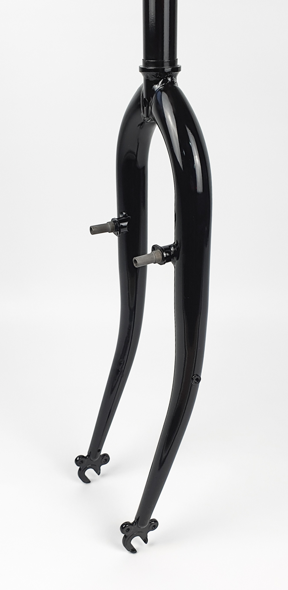 CNC 28" CrMo City Gabel 1" Gewinde 265mm Canti  schwarz